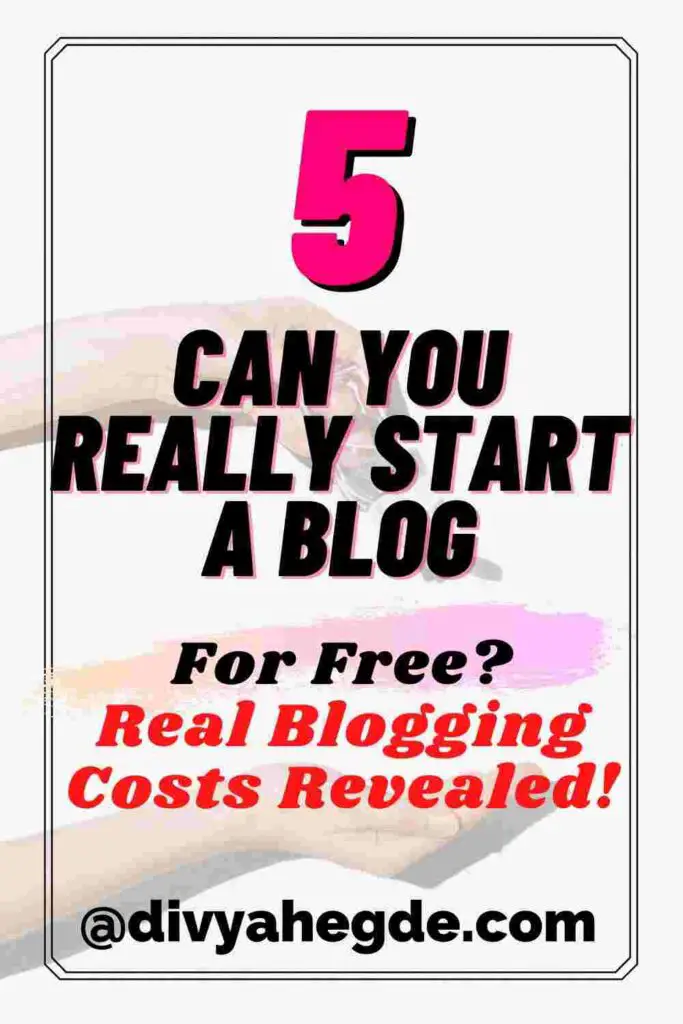 where to start a blog for free