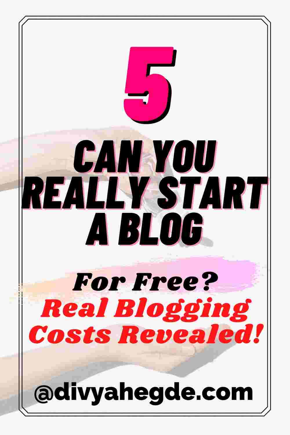 how to start a blog for free uk