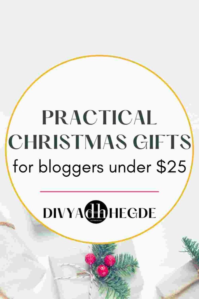 Practical Christmas gifts bloggers need this 2021 to scale their blogging business.